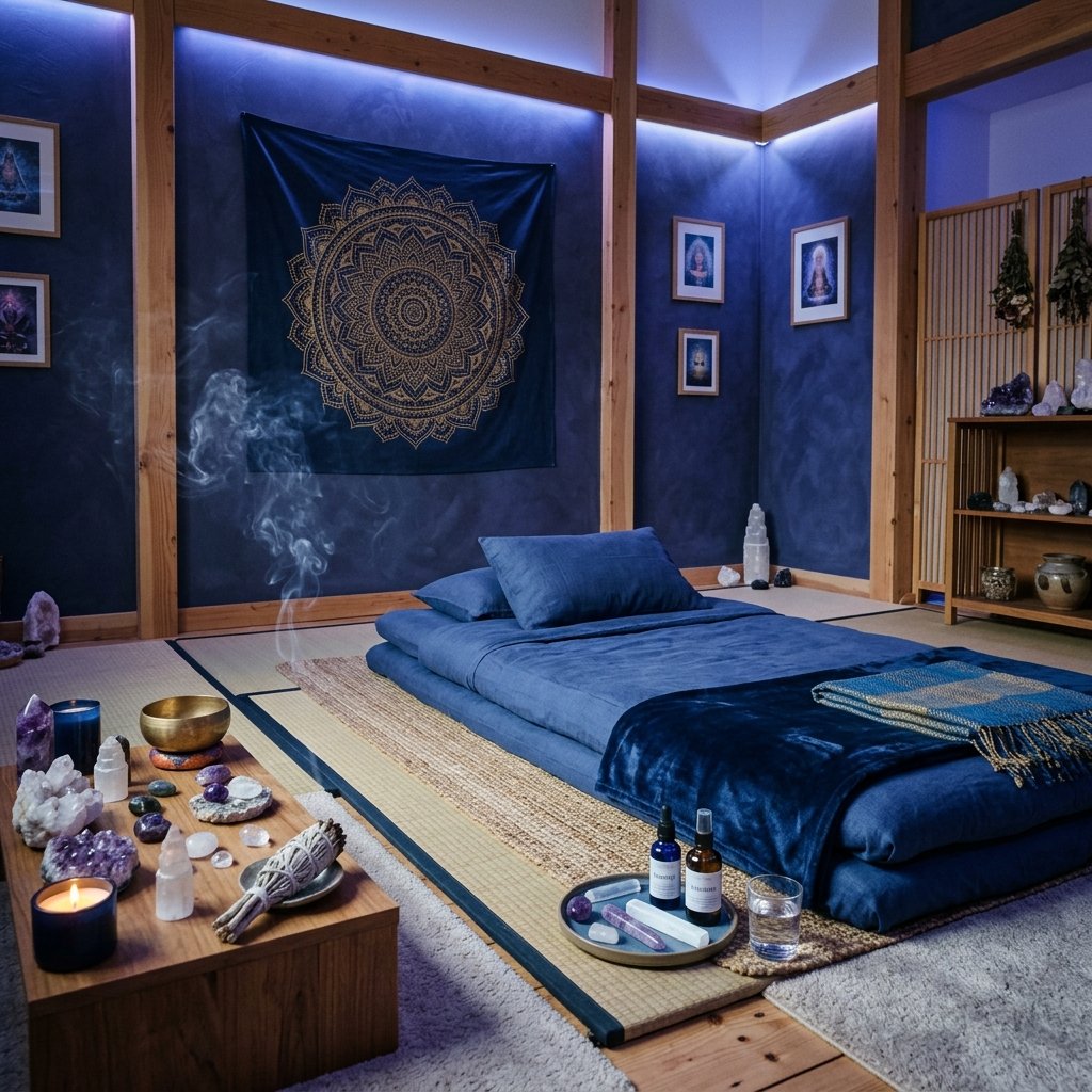 Ambiente de Massagem Psíquica Spa Tantra